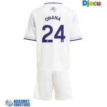 Aston Villa Amadou Onana #24 Rezervni Dres za djecu 2025-26 Kratak Rukav (+ Kratke hlače)